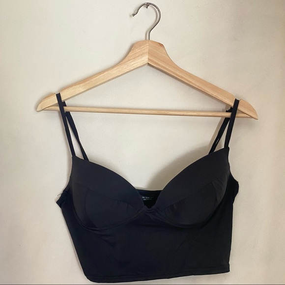 SHEIN Tops - ❥ Black bustier top ❥